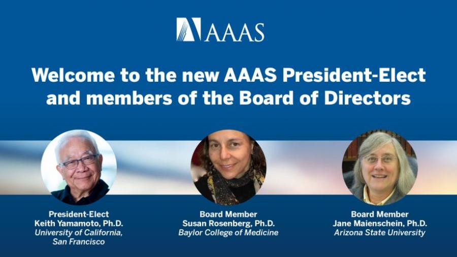 AAAS 2022 Board Election Graphic
