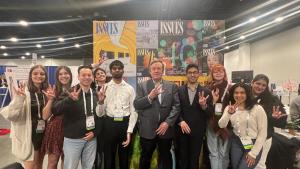 AAAS 2024 Students with Michael Crow