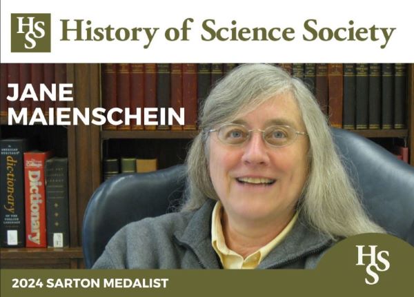 Photo of Jane Maienschein, HSS Sarton Medalist