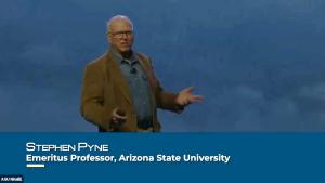 Image of Stephen Pyne lecturing