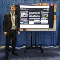 Photo of Joseph Hale presenting at AAAS