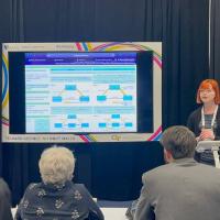 Photo of Jynx Pigart at AAAS 2024