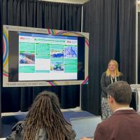 Photo of Sophia P at AAAS 2024