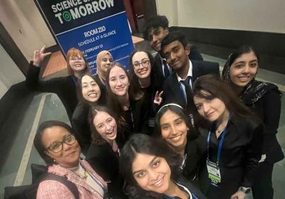 Group photo from AAAS 2025